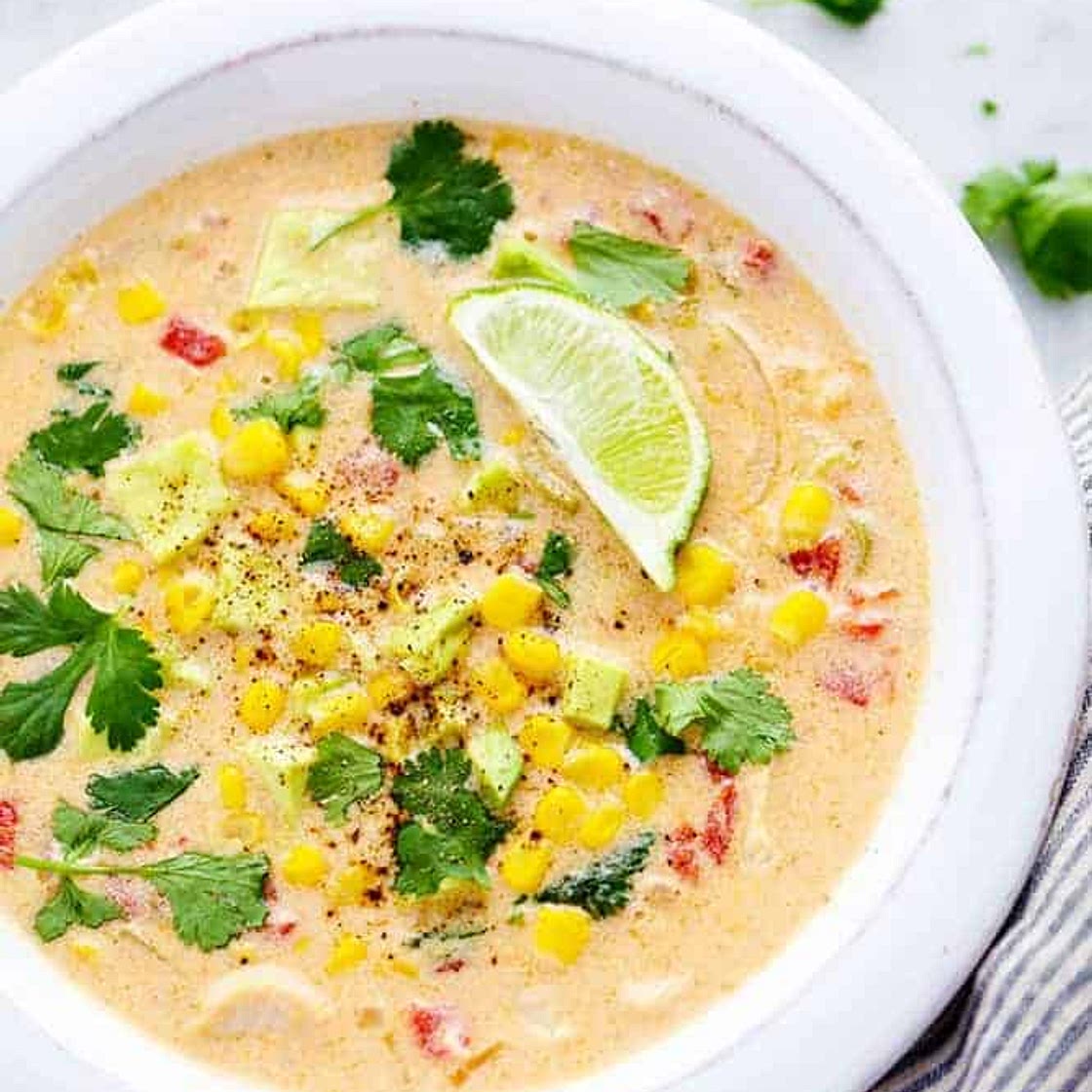 Mexican Chicken Corn Chowder