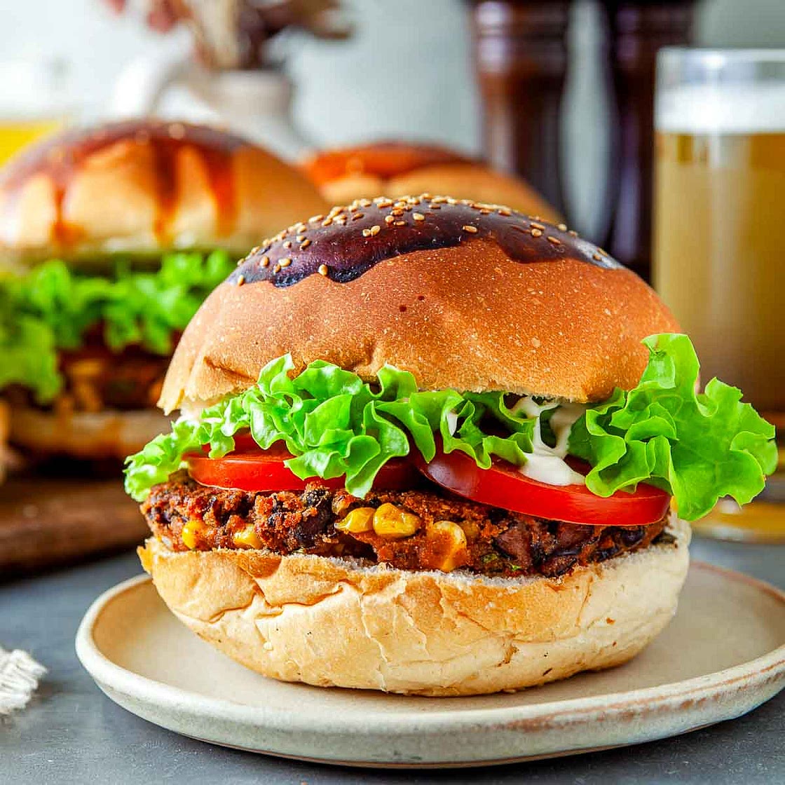Black Bean Veggie Burger