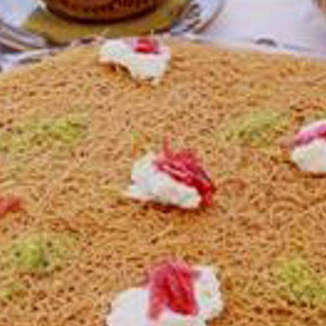 Roasted vermicelli with ashta cream - osmalieh