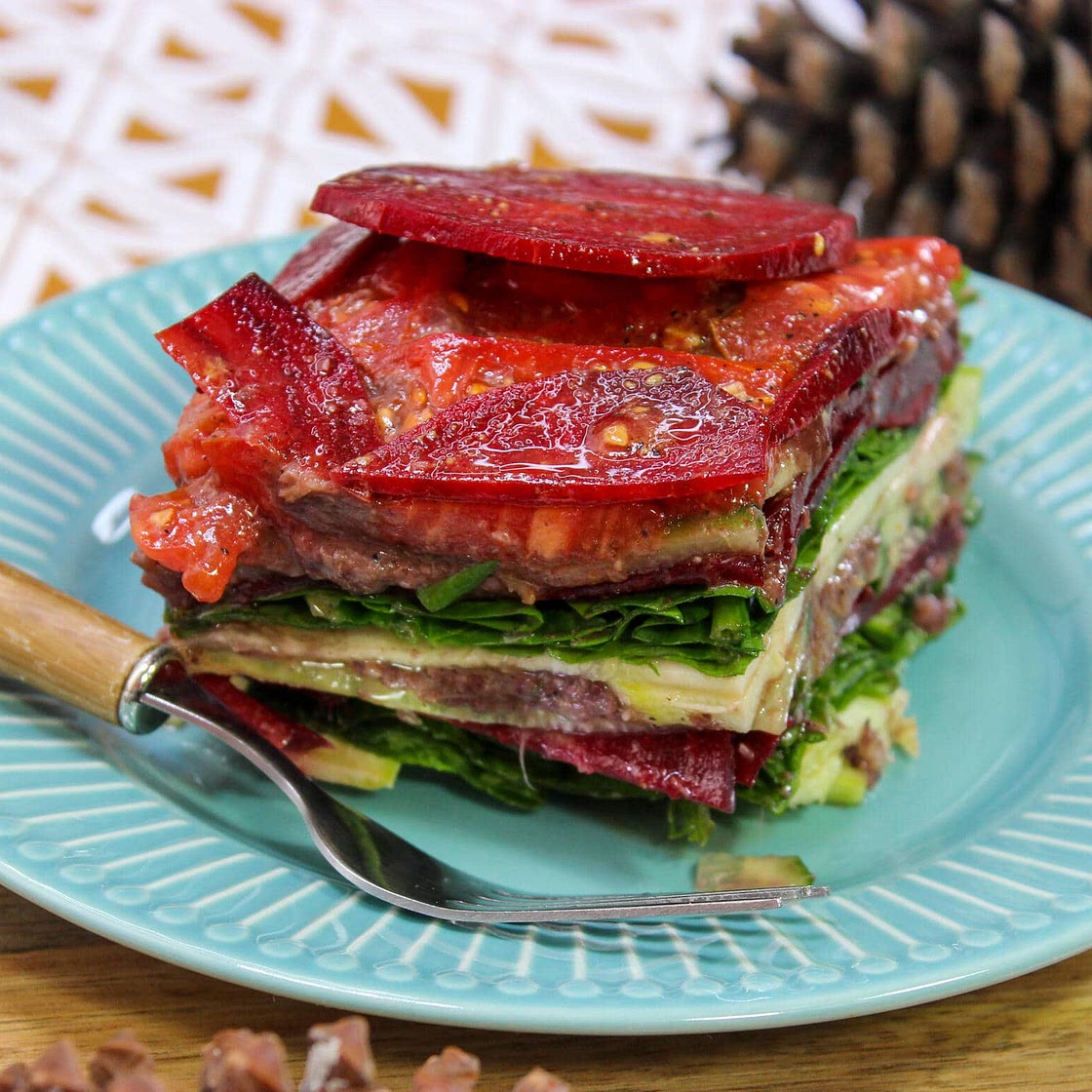 Raw Lasagna Salad