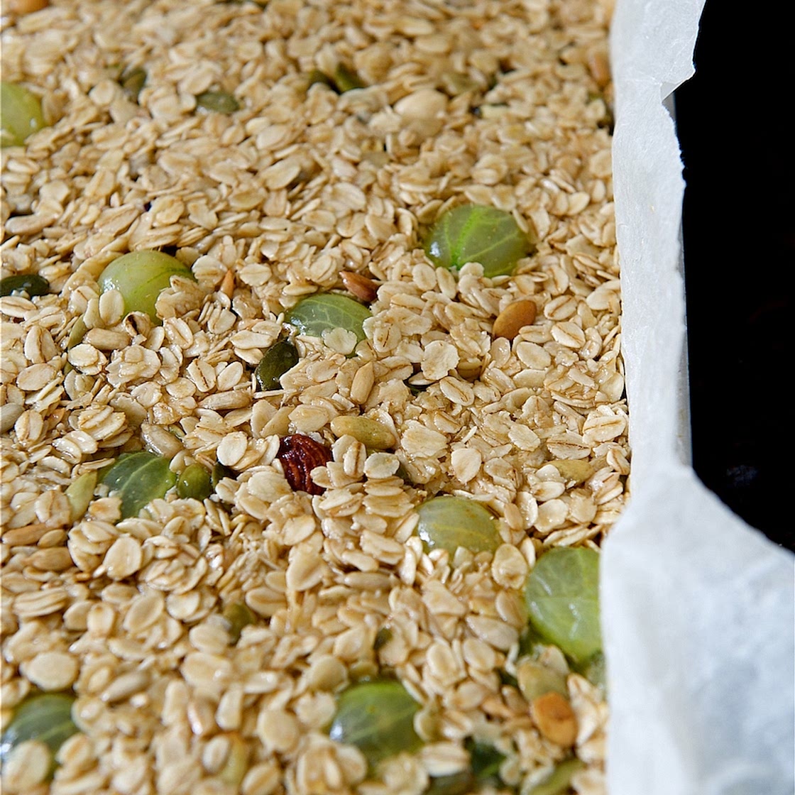 Gooseberry Flapjacks