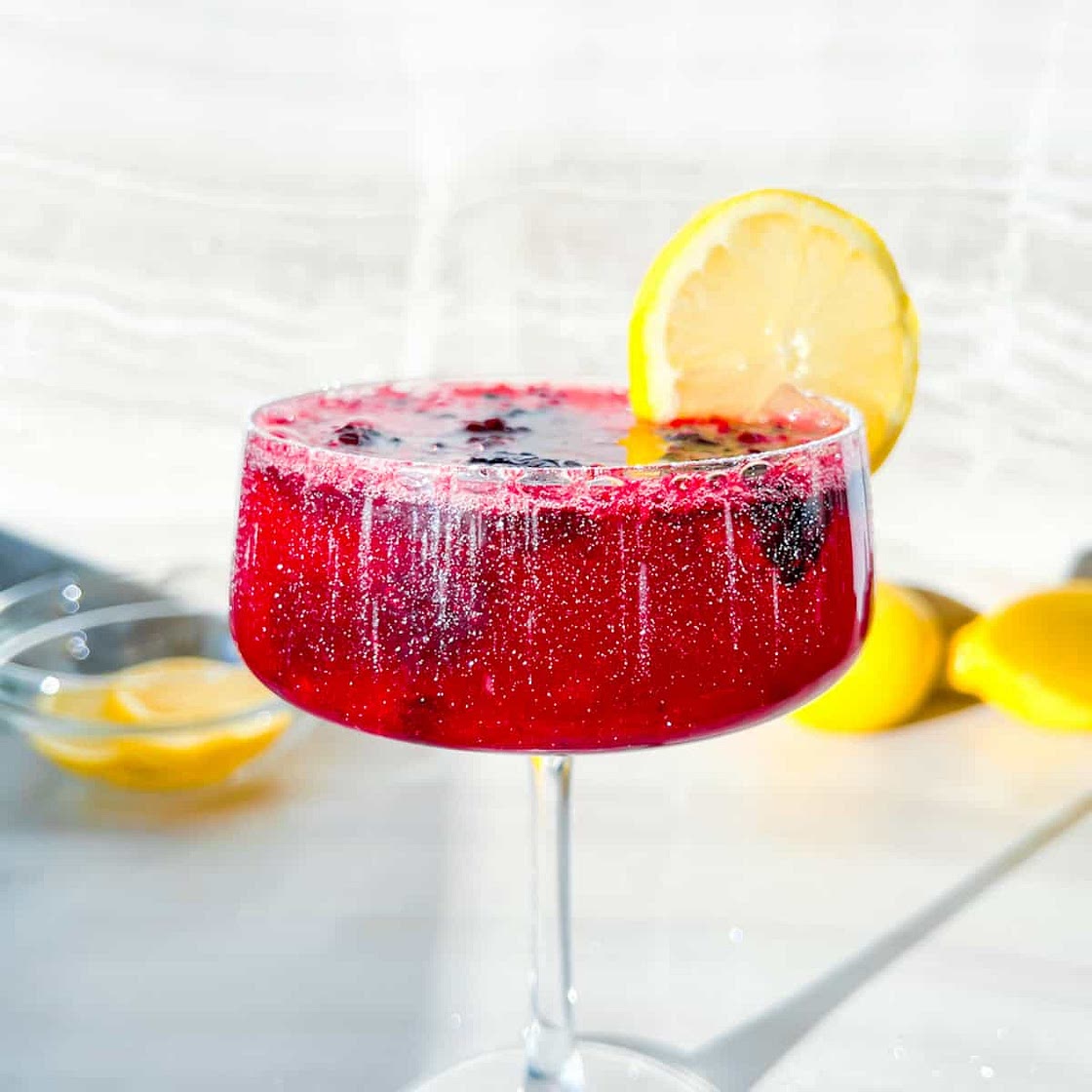 Easy Blackberry Mocktail