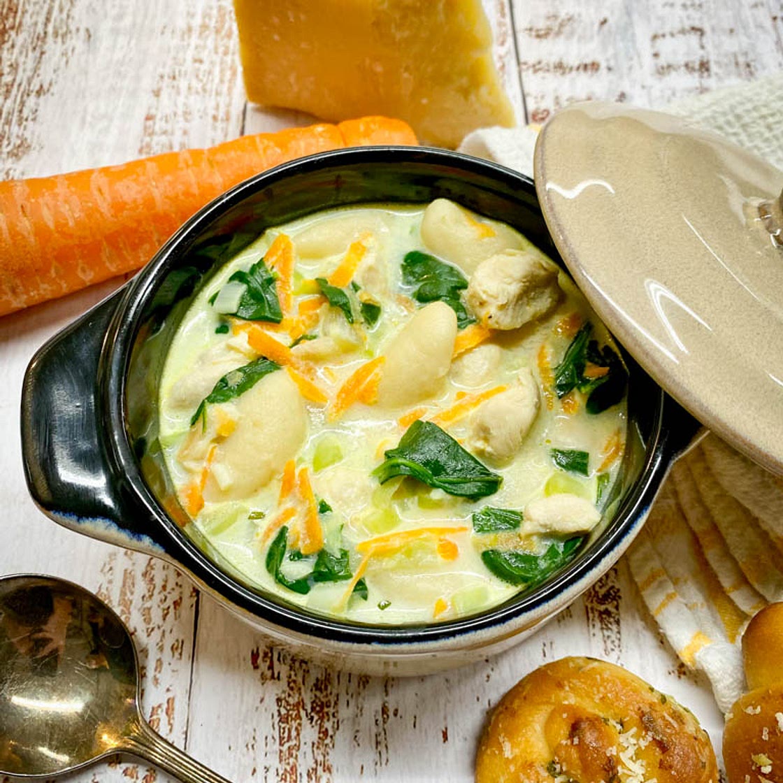 Chicken and Gnocchi Soup (Olive Garden Copycat)