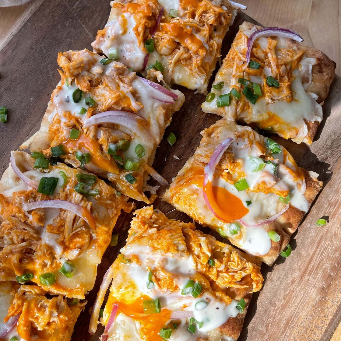 Buffalo Chicken Flatbread