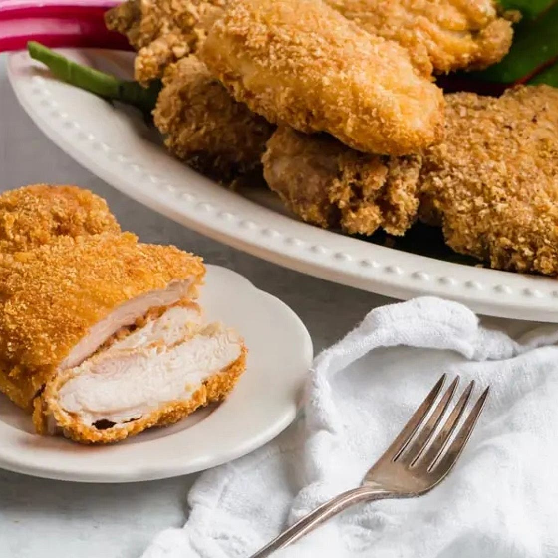 Keto Chicken Schnitzel