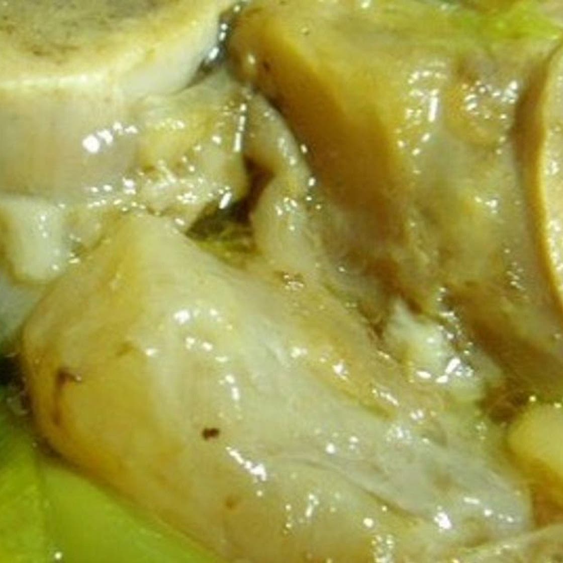 Beef Tendon Soup with vegetables / Nilaga / Bone Broth