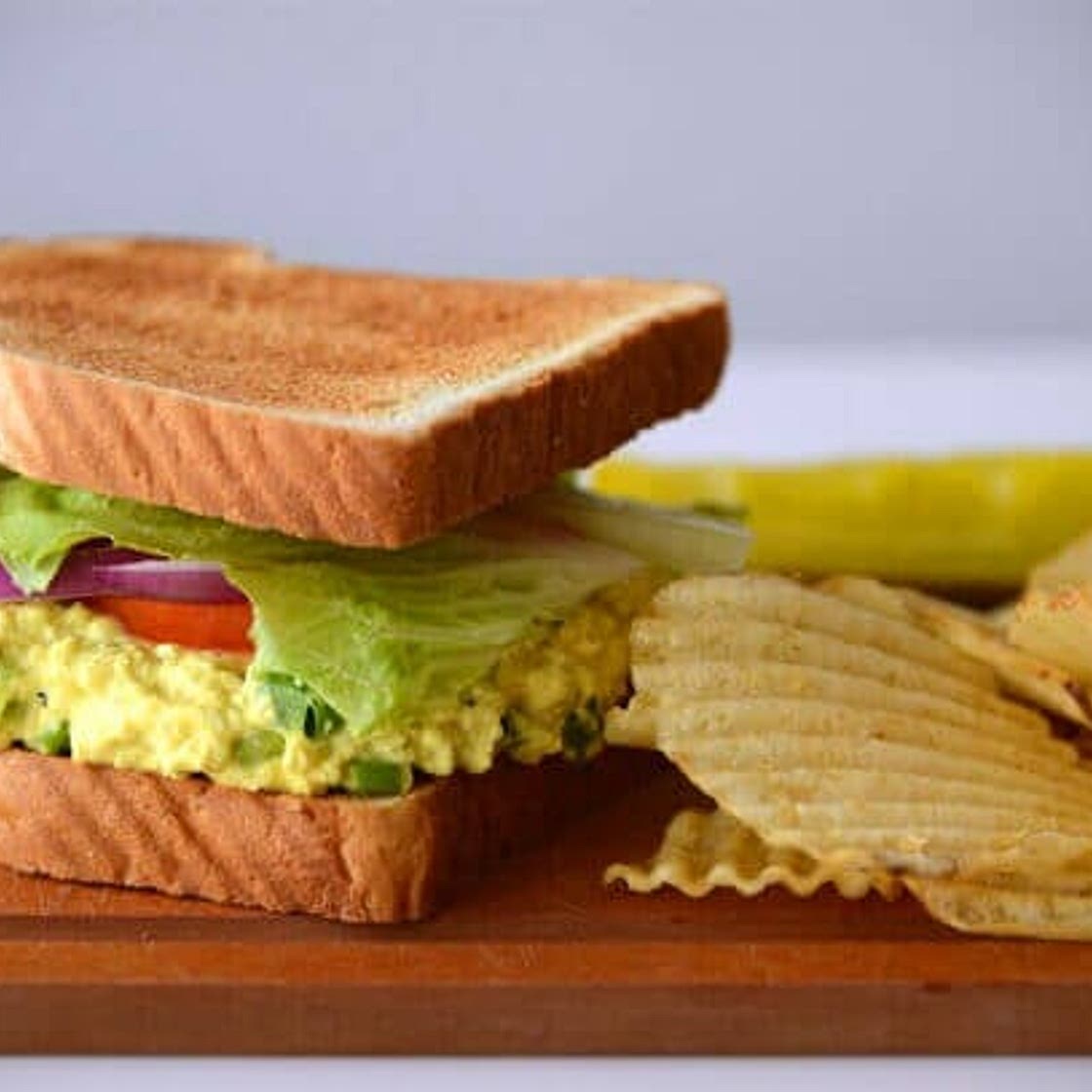 Tofu 'Egg' Salad Sandwich