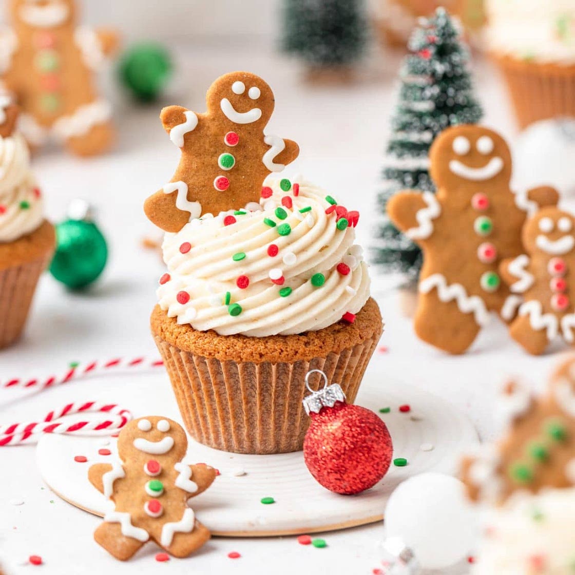Gingerbread Cupcakes
