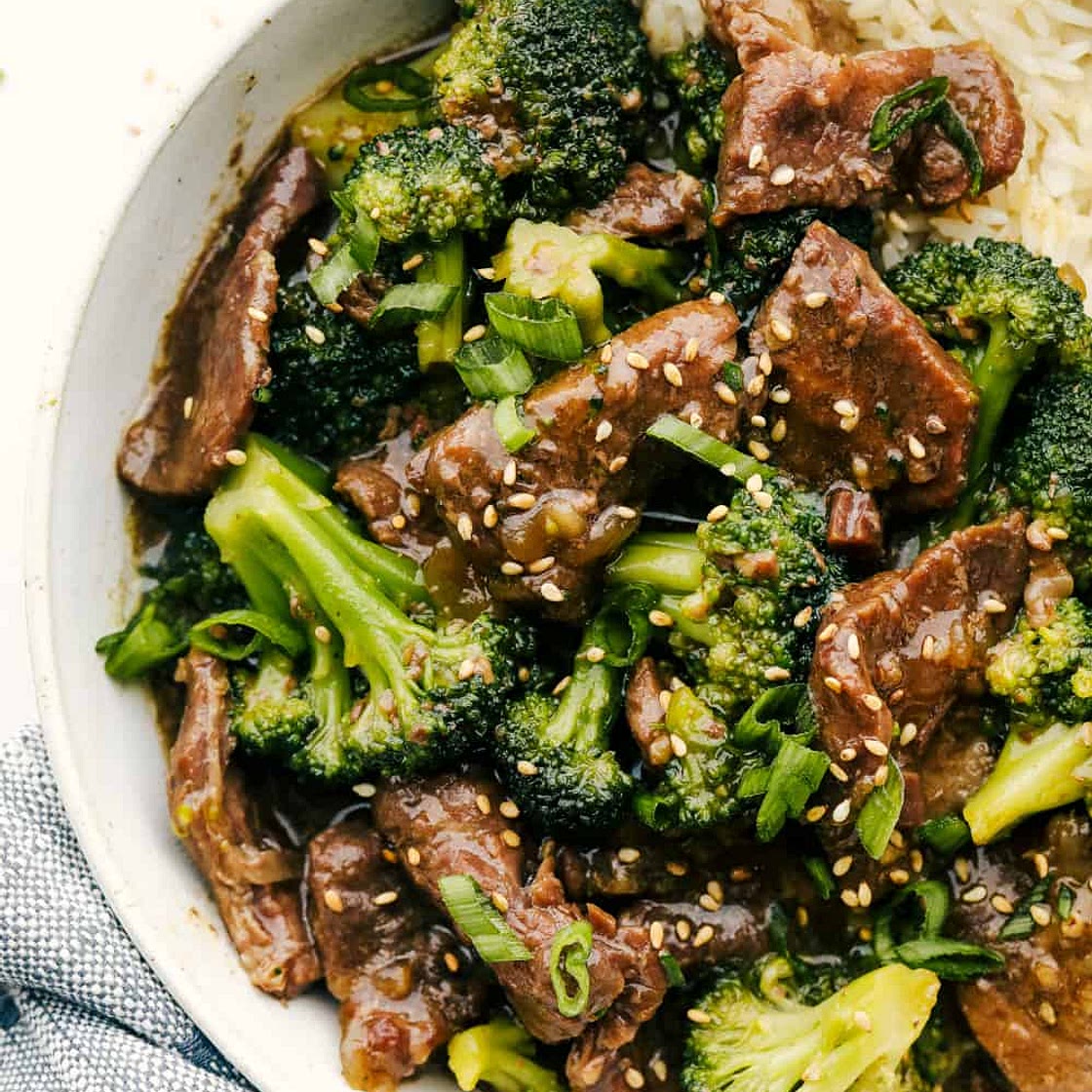 Slow Cooker Beef & Broccoli