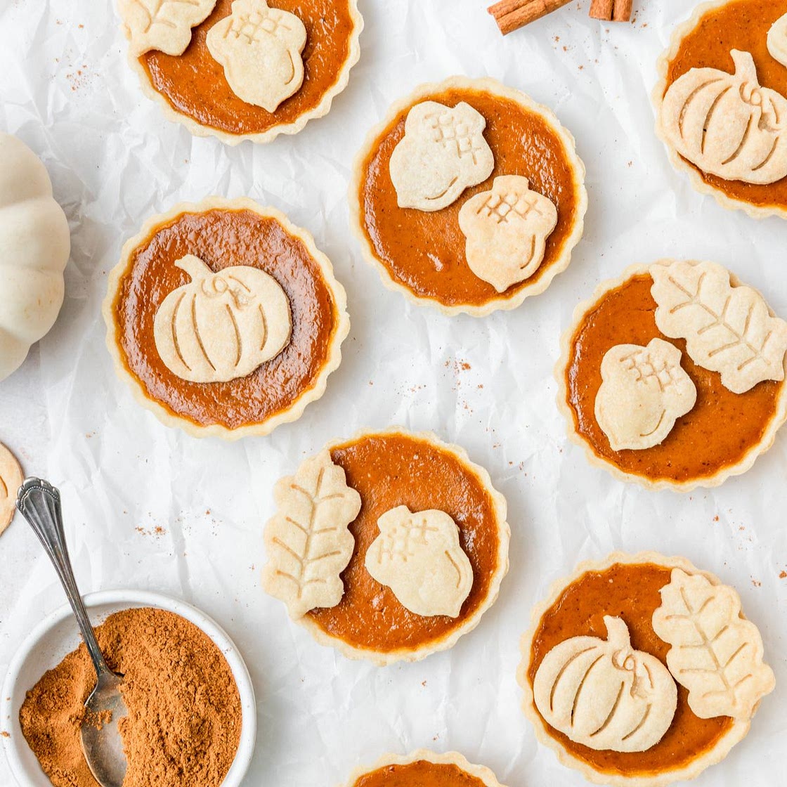 Mini Pumpkin Pie Tarts