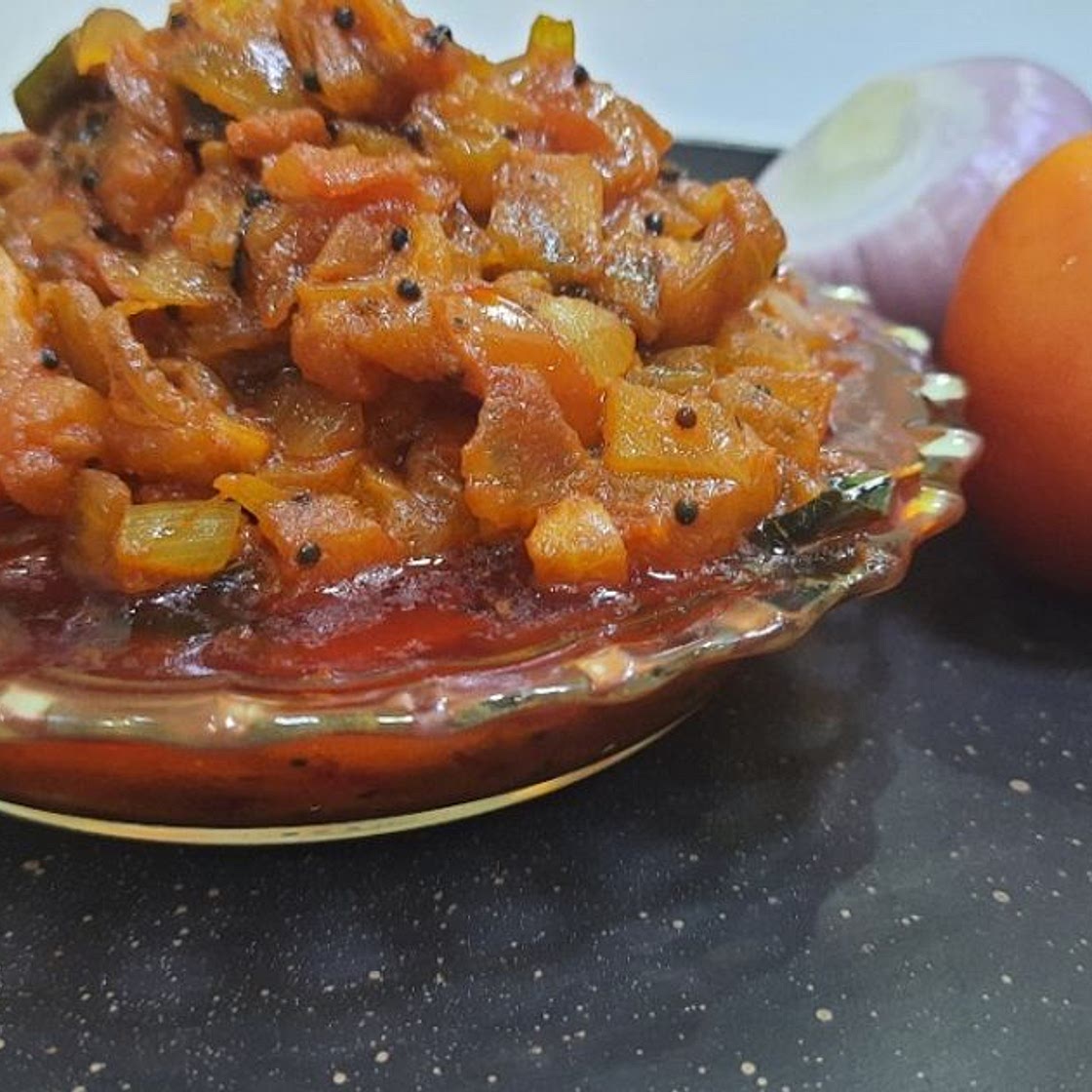 टमाटर सलाद भाजी (tamatar salad bhaji recipe in Hindi)