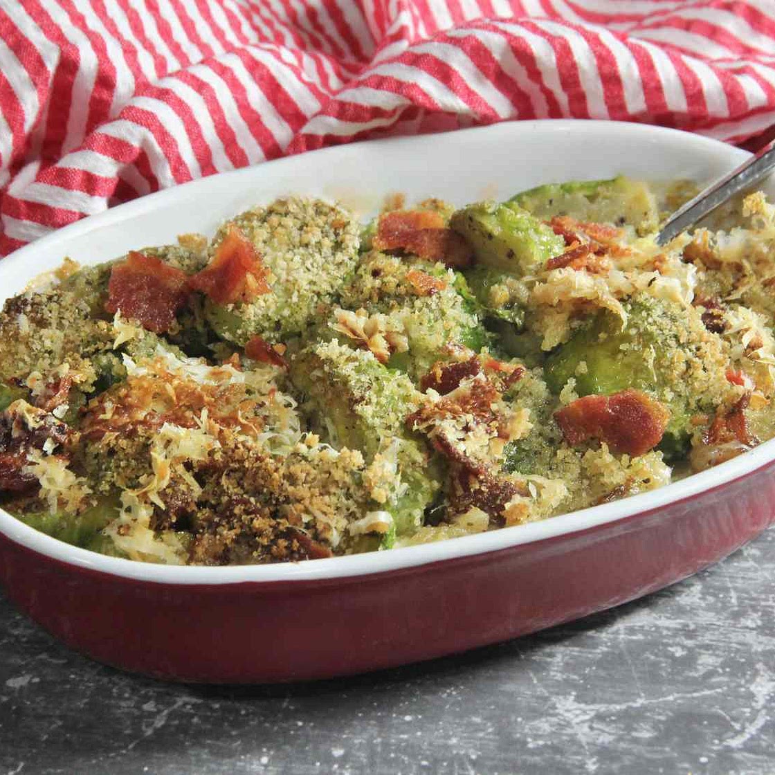 Brussels Sprouts Gratin