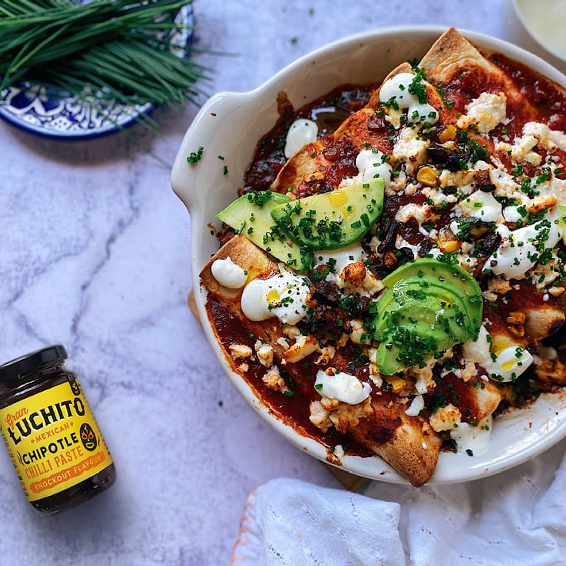 Vegetarian Enchiladas