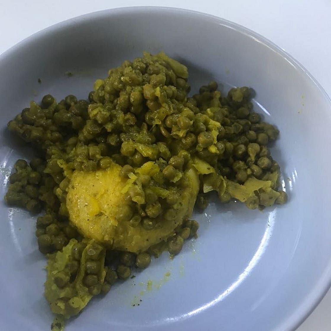 Artichaut et petit pois