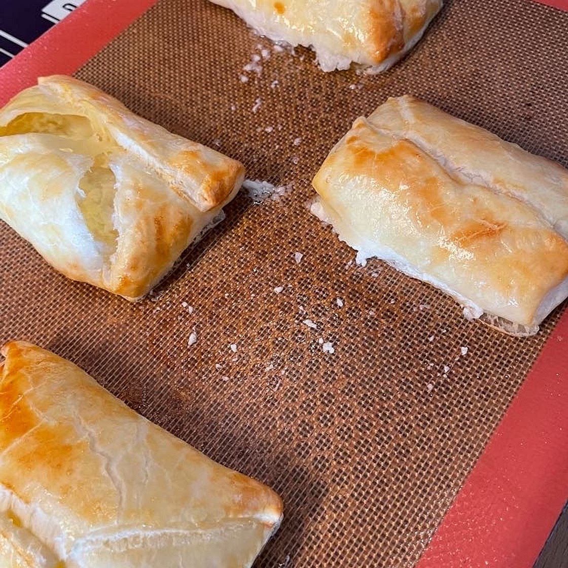 Feuilleté au chèvre