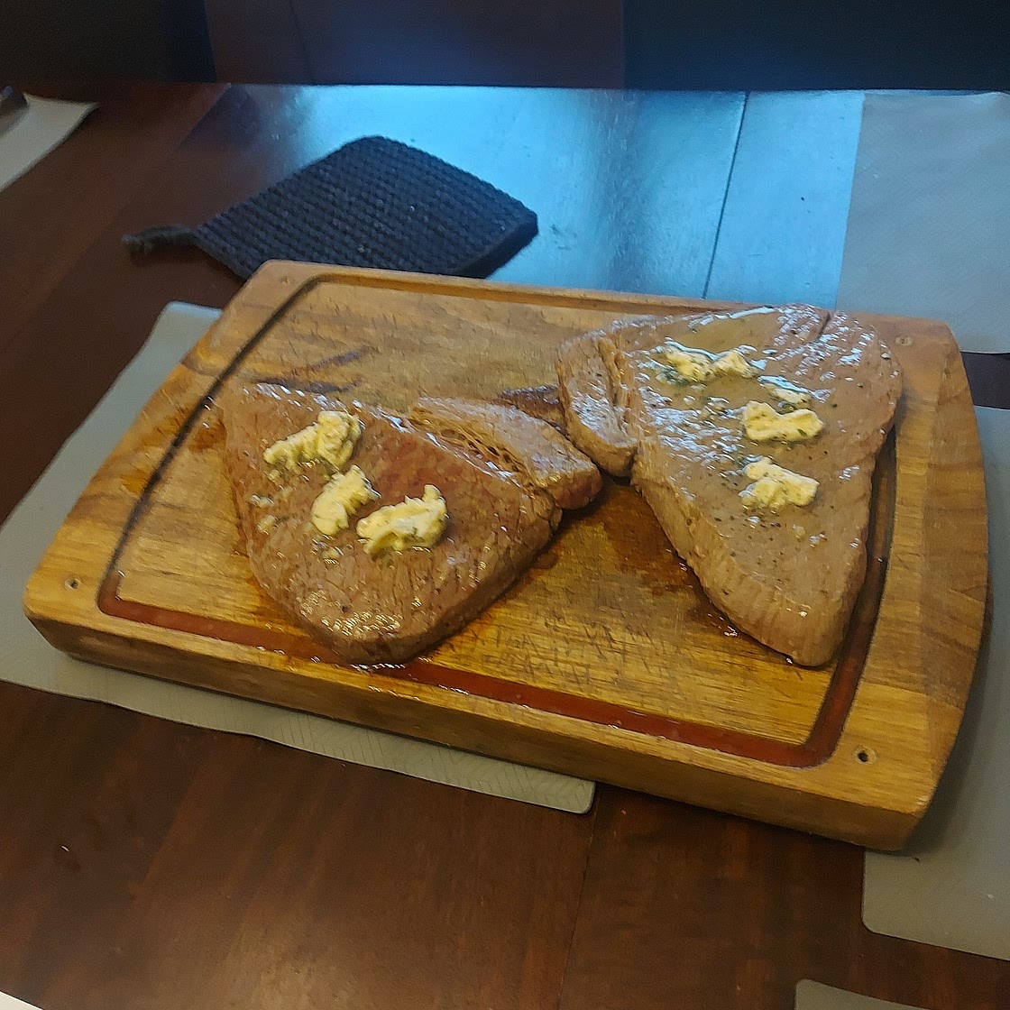 Sirloin Steak with Garlic Butter