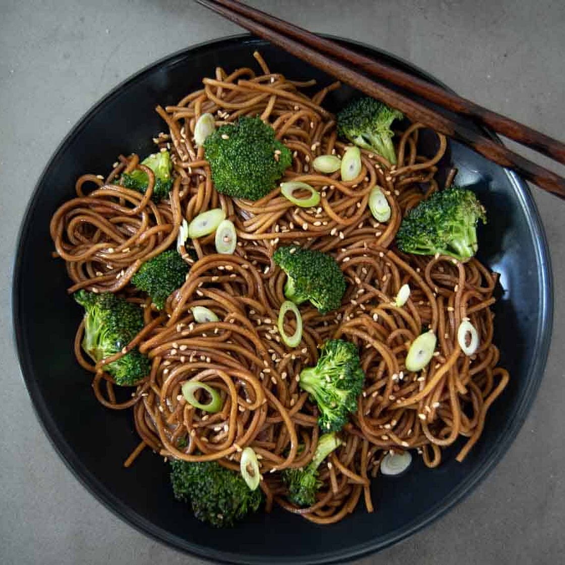 Hoisin Broccoli Noodles