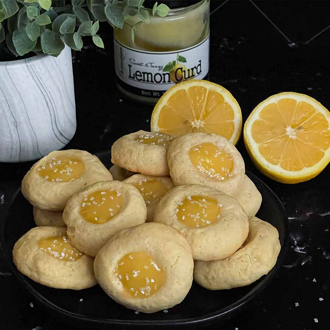 Lemon Thumbprint Cookies Recipe