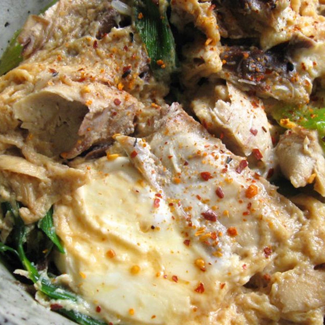 Mackerel & Egg Rice Bowl