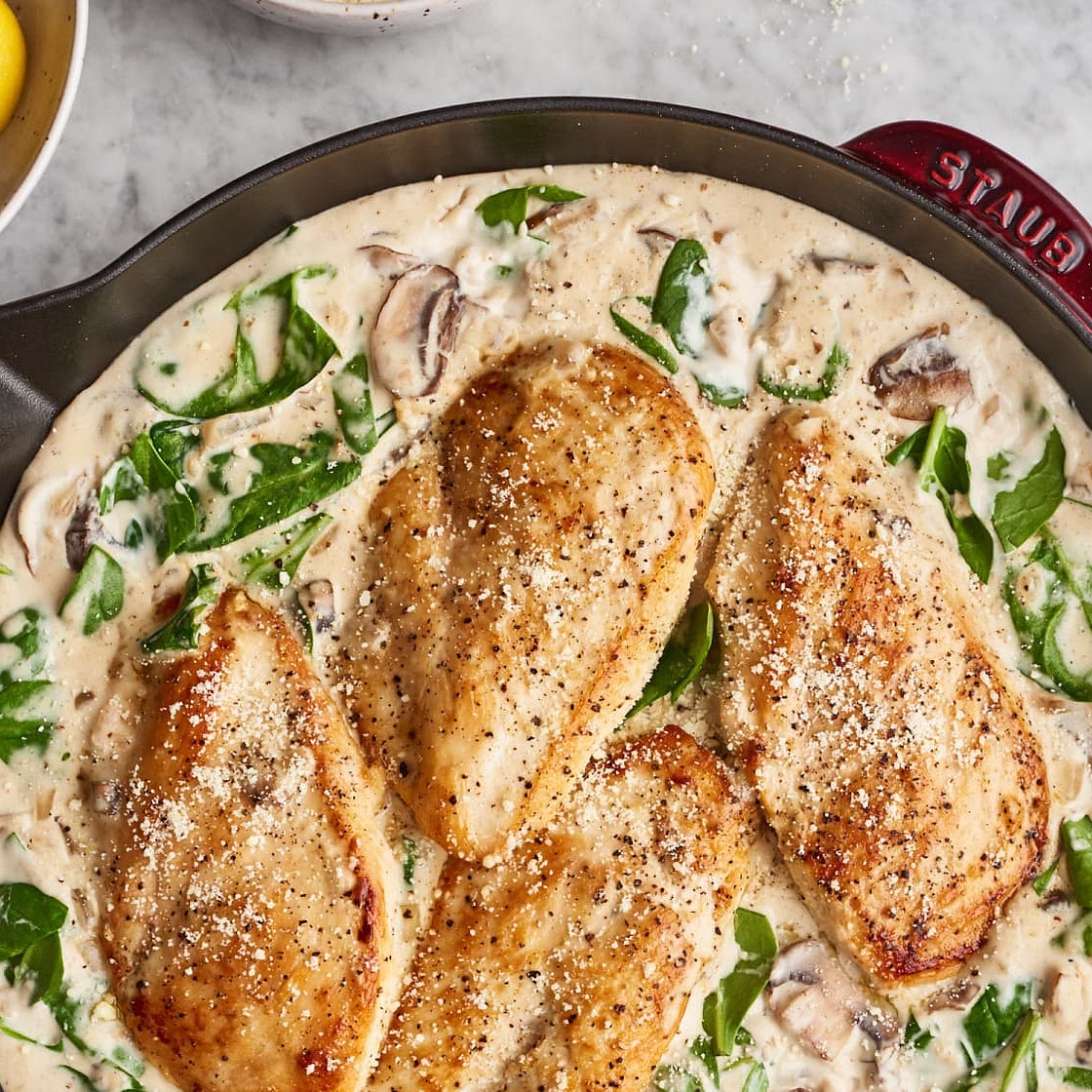 Easy, Creamy 30-Minute Chicken Florentine