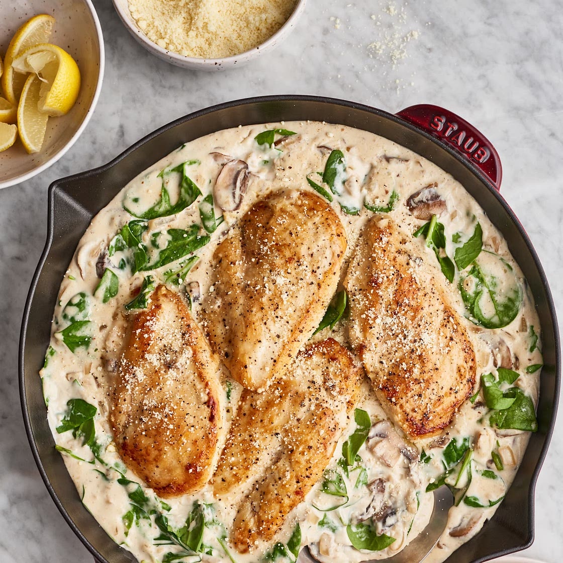 Easy, Creamy 30-Minute Chicken Florentine