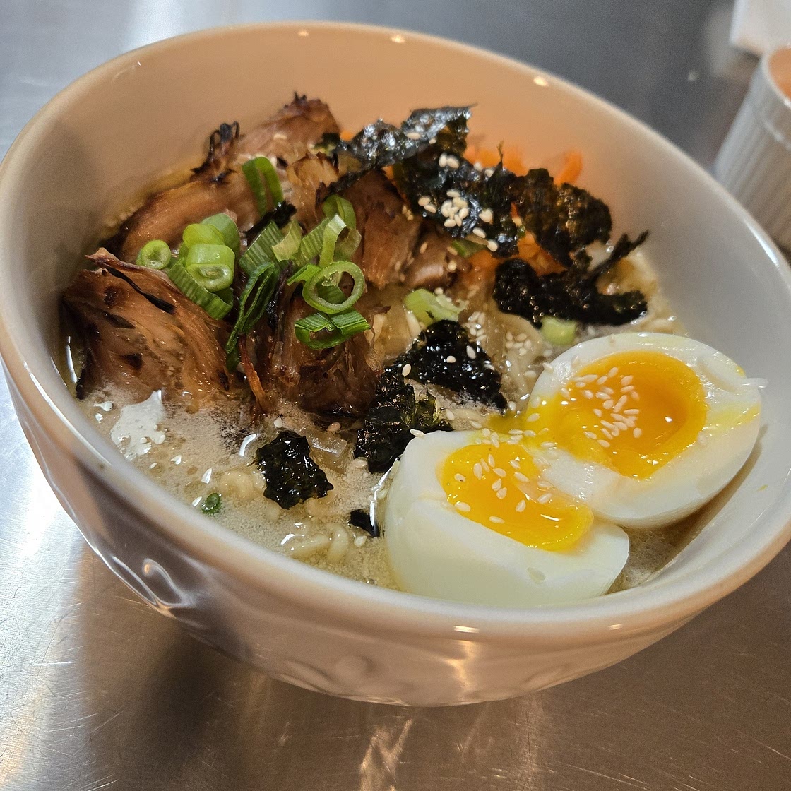 Crockpot Crispy Pork Ramen