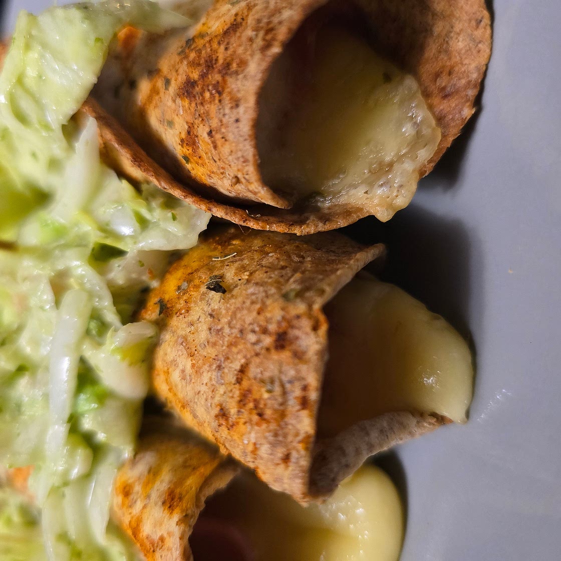 Tacos dorados horneados