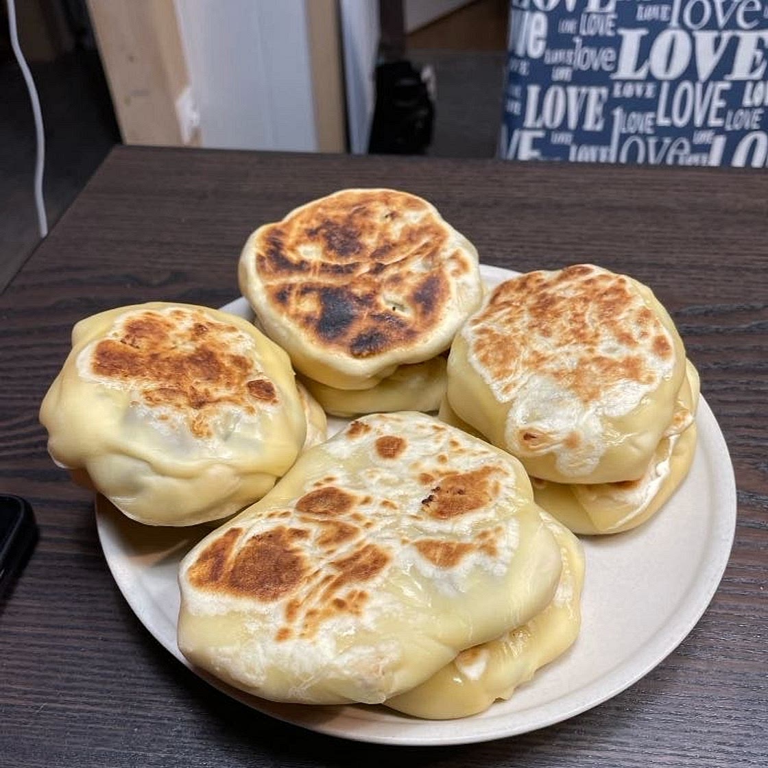 Pain au poulet et champignons