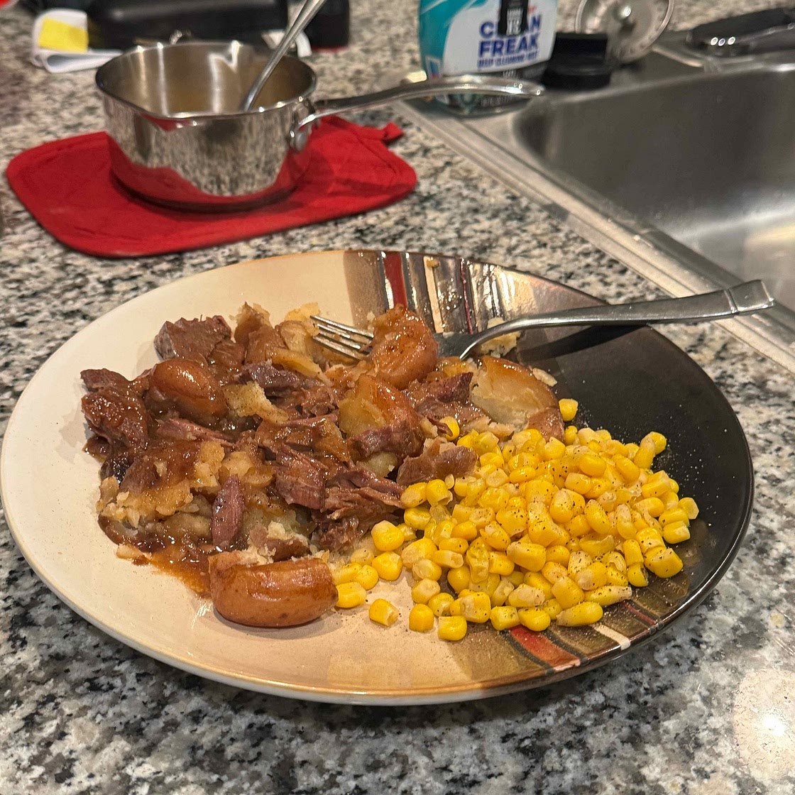 Crock Pot Steak and Potatoes