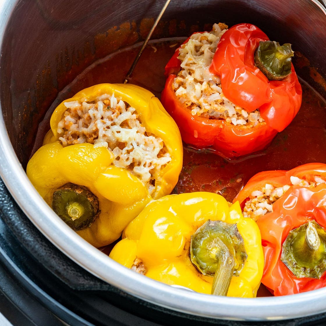 Instant Pot Stuffed Bell Peppers Recipe