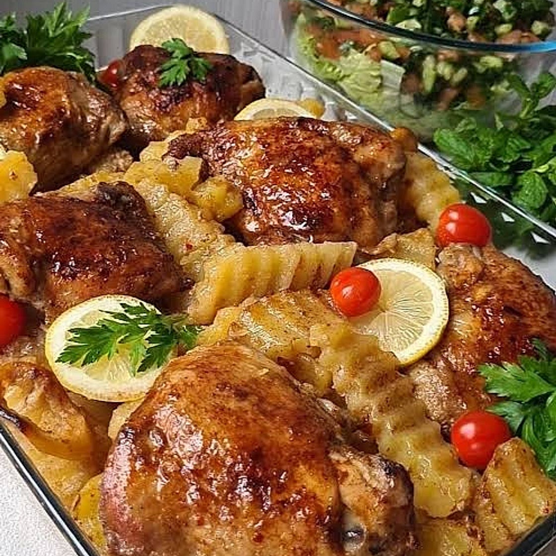 بطاطا بالفرن