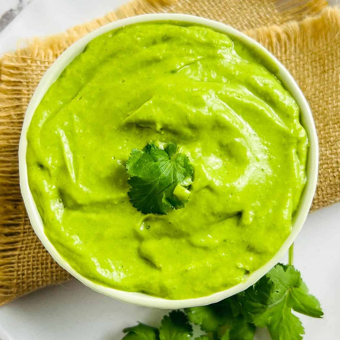 Avocado Cilantro Chutney