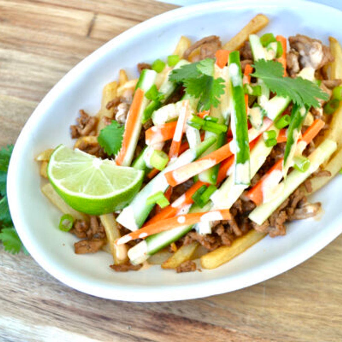 Low FODMAP Banh Mi Inspired Fries
