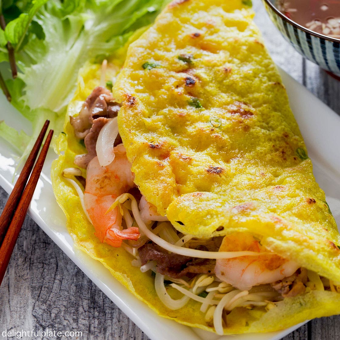 Crêpe vietnamienne (Bánh Xèo)