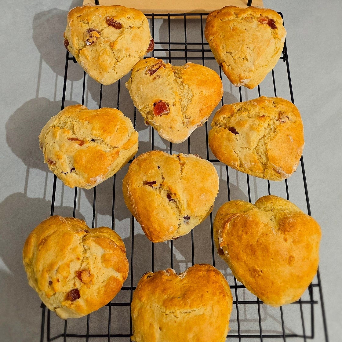 Cherry scones