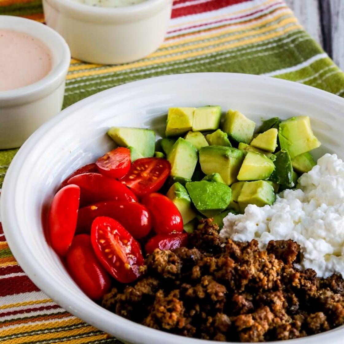 Cottage Cheese Taco Bowl (Low-Carb)