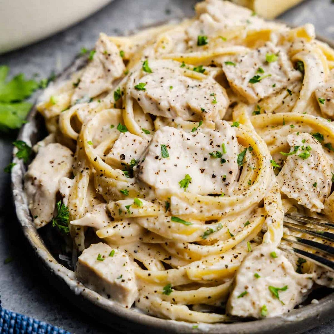 Easy Chicken Alfredo