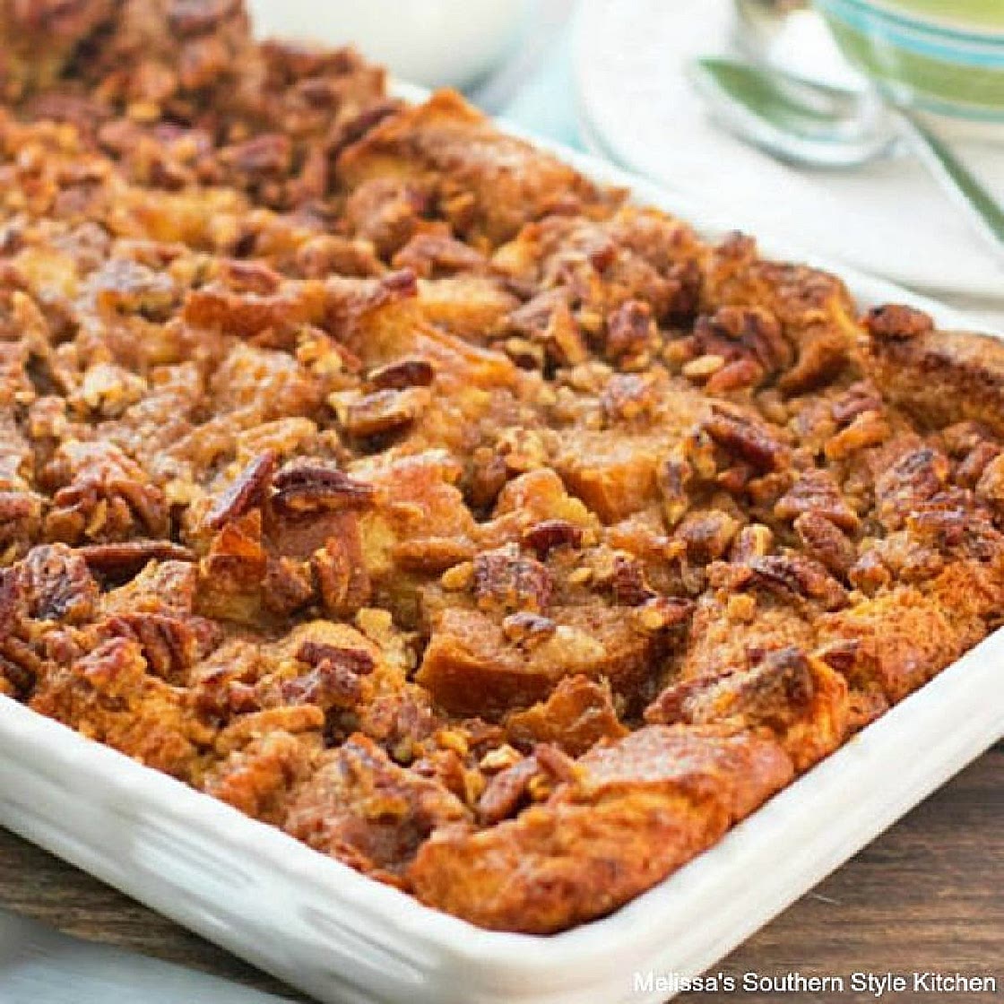 Praline Pecan French Toast Casserole