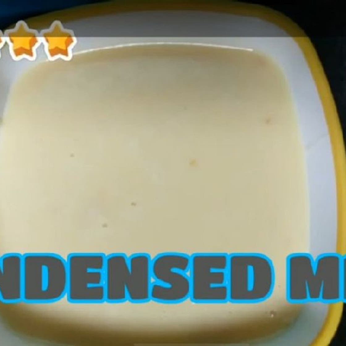 कंडेंस्ड मिल्क (condensed milk recipe in Hindi)