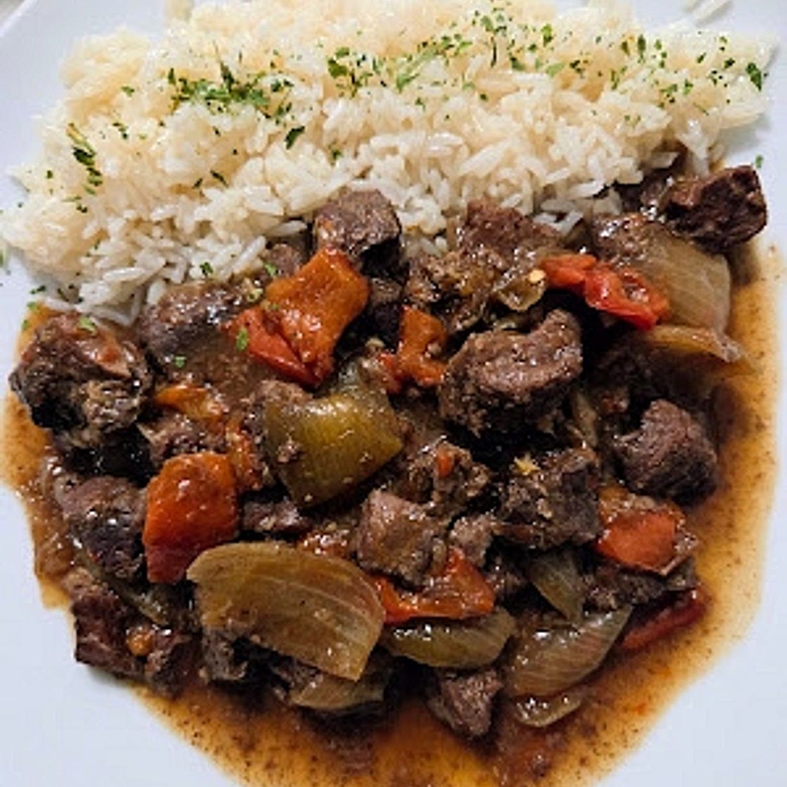 Slow Cooker Ginger Pepper Beef