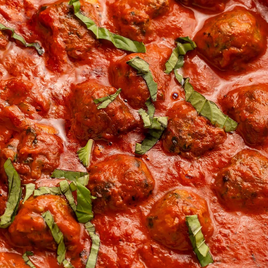 Paleo Homemade Italian Meatballs (Whole30, Low Carb)