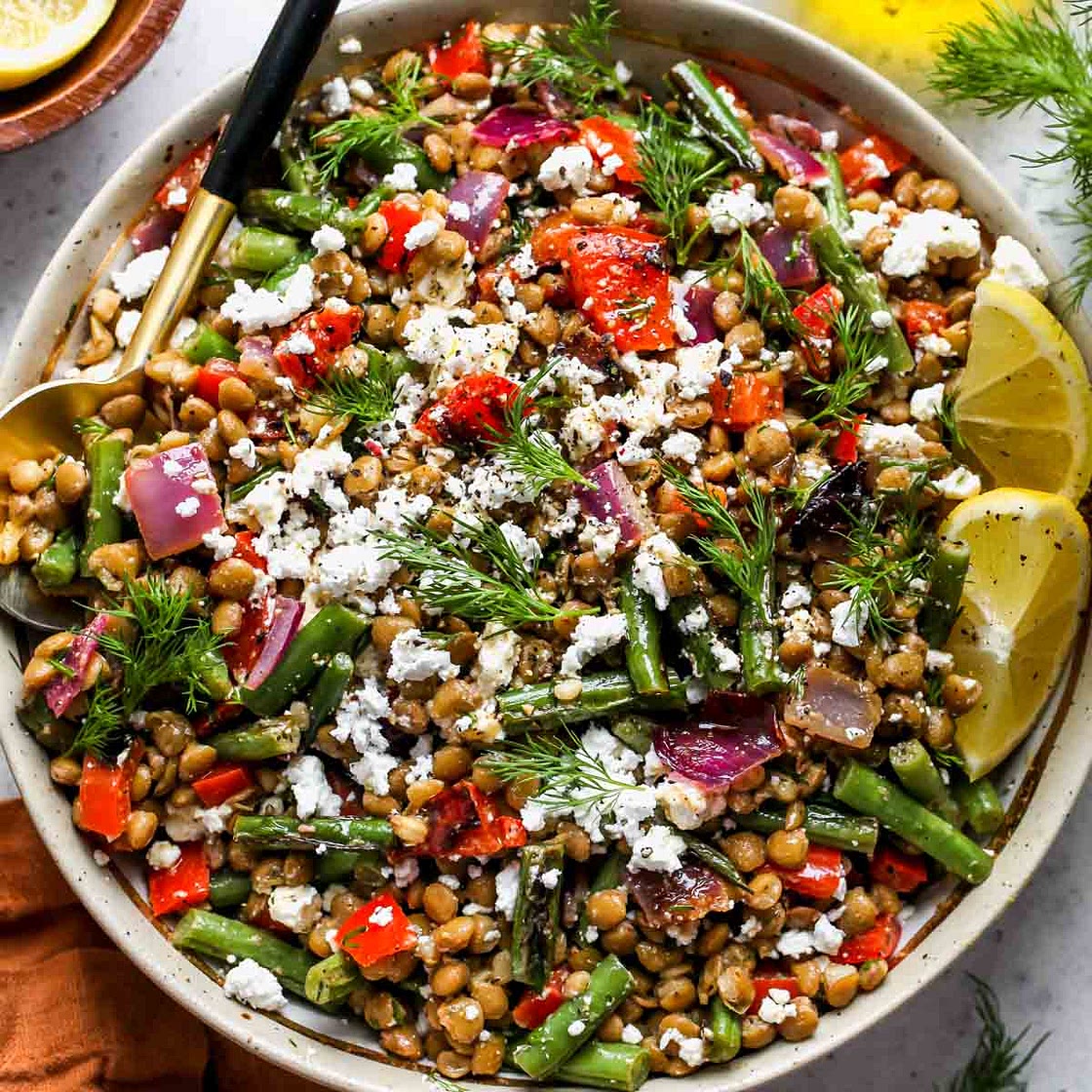 Mediterranean Lentil Salad