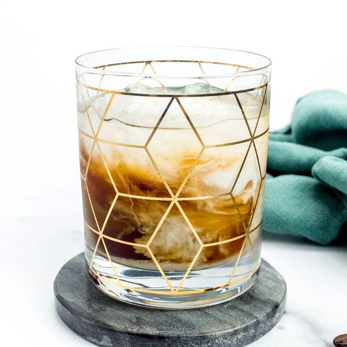 Classic White Russian Cocktail