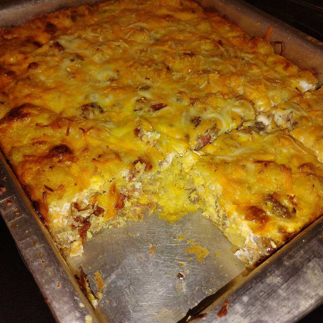 Tater Tot Breakfast Casserole