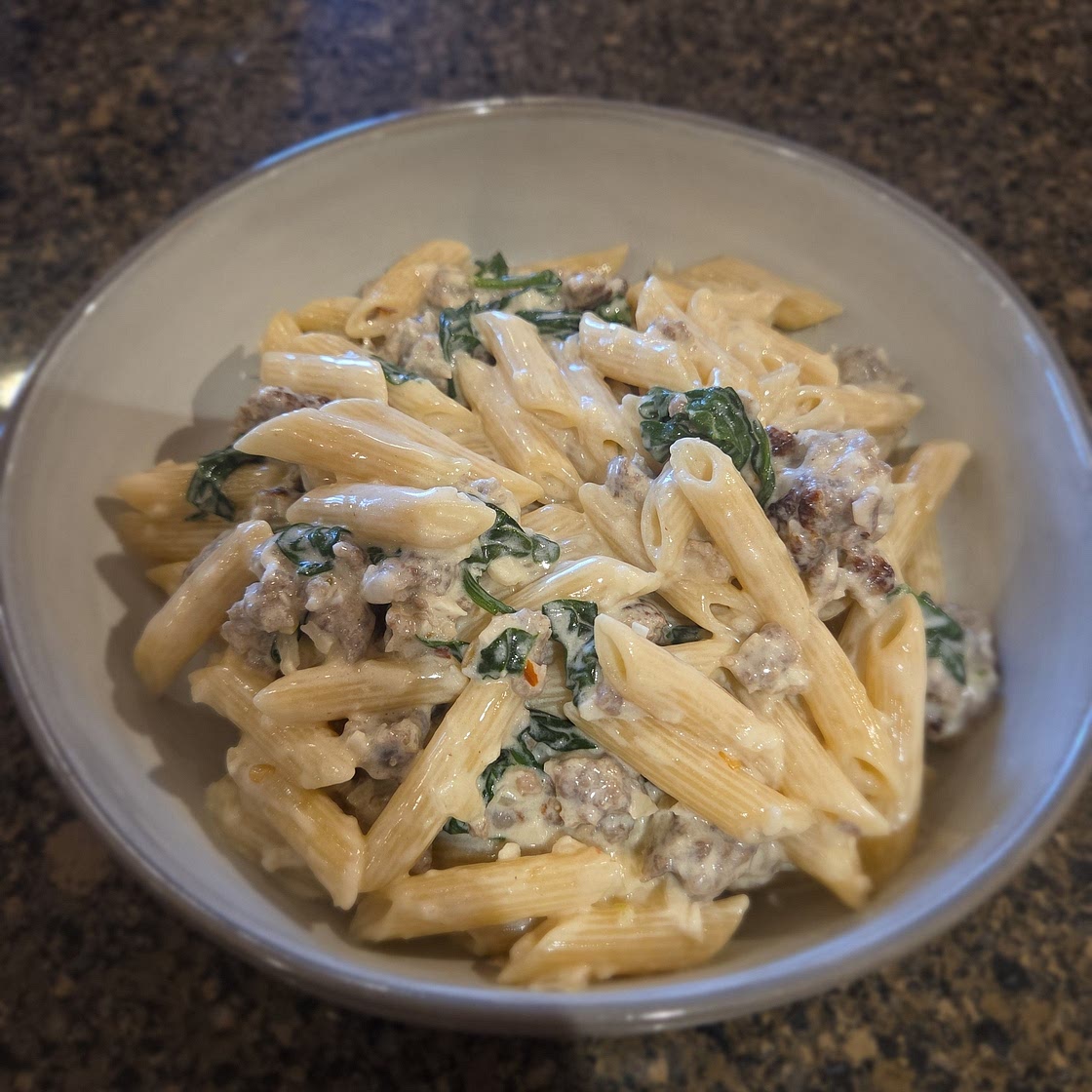 Creamy Italian Sausage Pasta