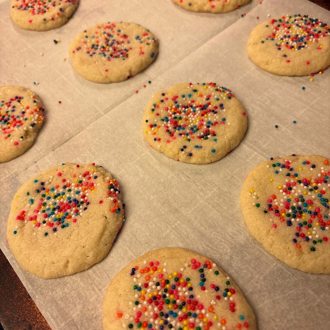 {3 Ingredient} Easy Sugar Cookies