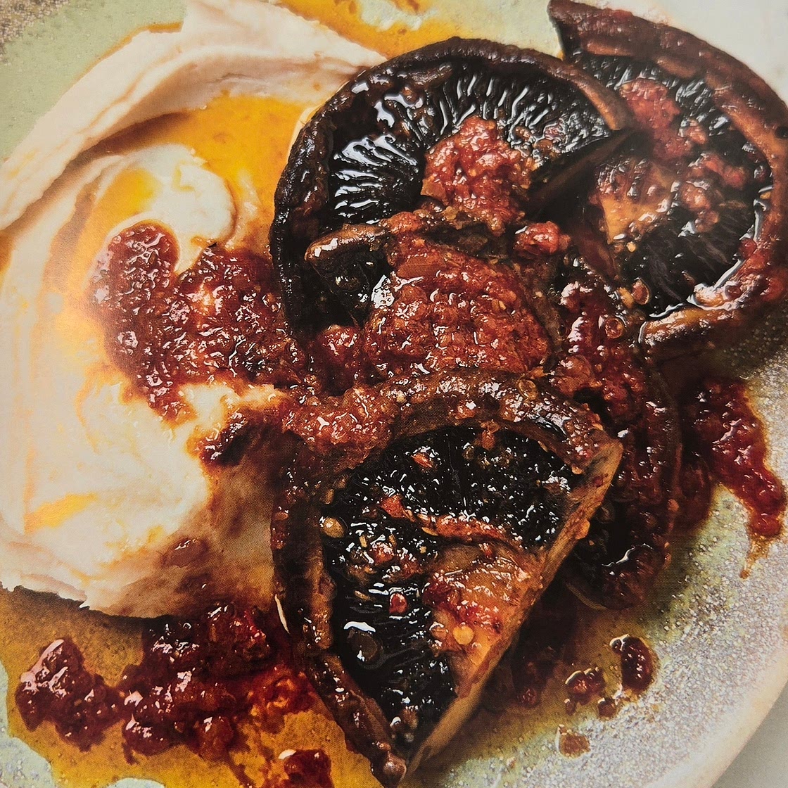 Portobello Steaks and Butter Bean Mash