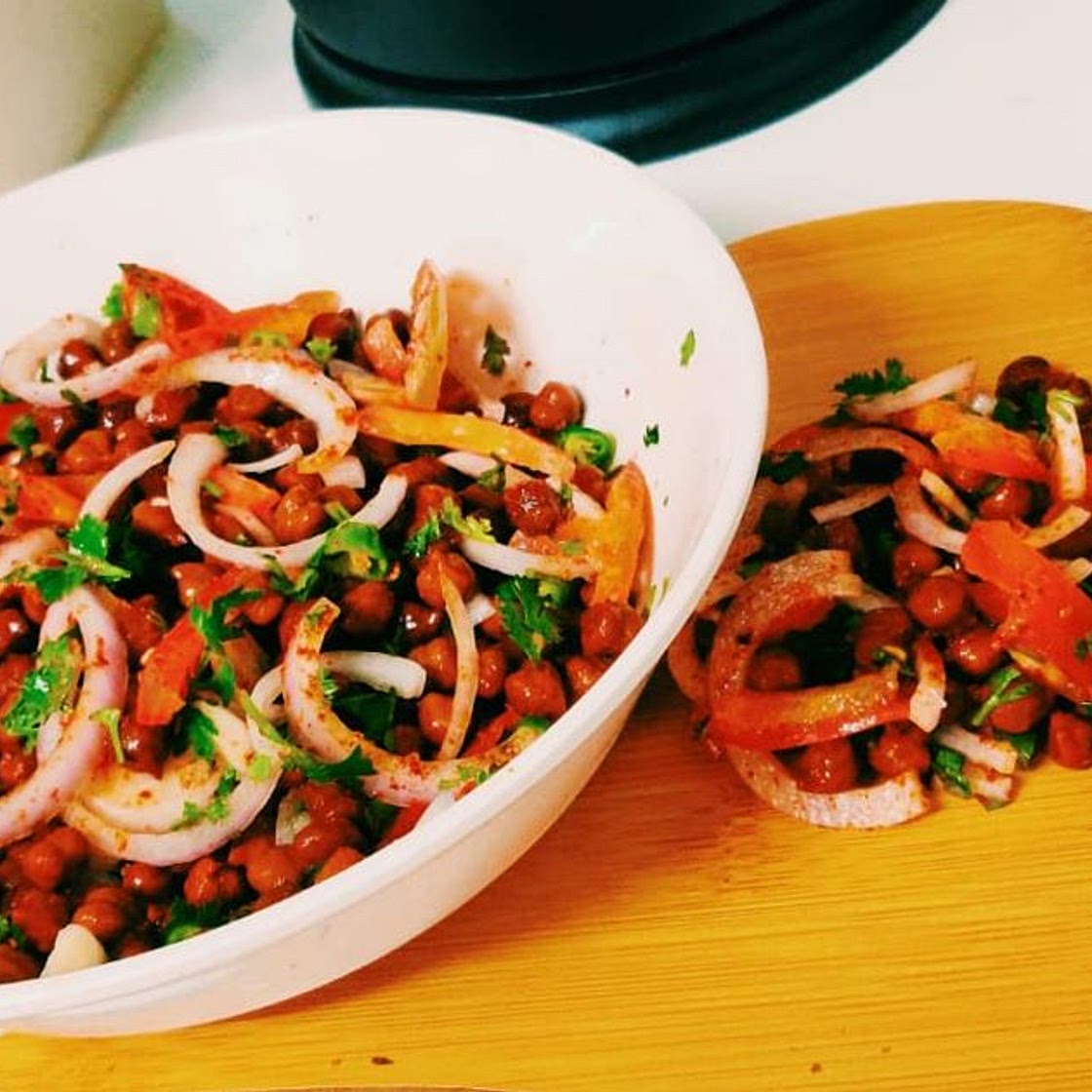 चना चाट(chana chaat recipe in Hindi)
