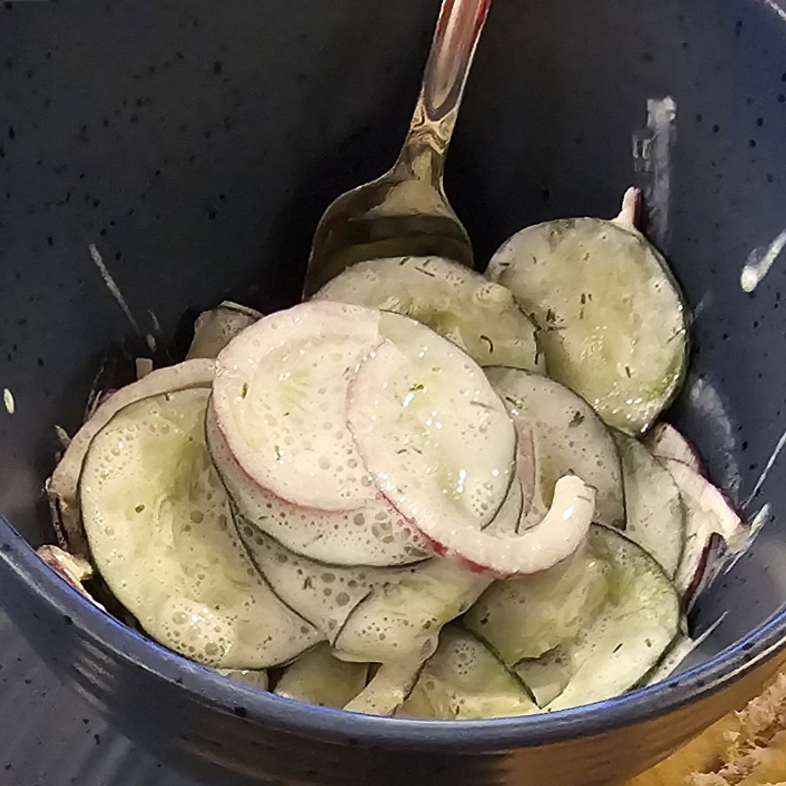 Creamy Cucumber Salad