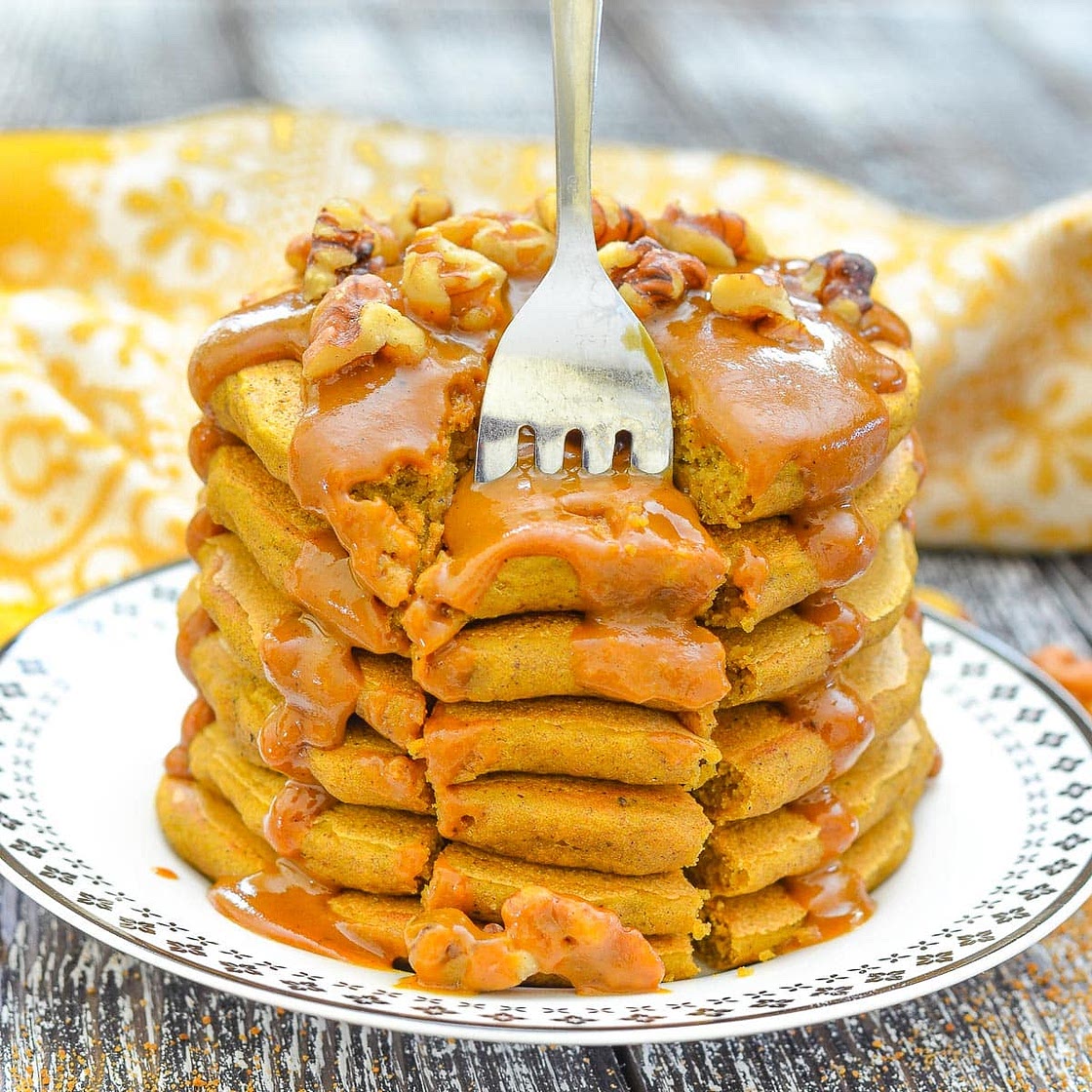 Vegan Sweet Potato Pancakes
